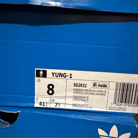 Men’s Adidas Yung-1 Casual Sneakers Solar Green NEW EG2922 - Picture 8 of 8